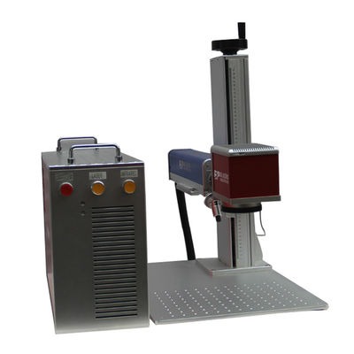 Chine machine d'inscription de laser de profondeur de 0.5Mm mini pour la plaque signalétique en métal, machine d'inscription de laser de fibre fournisseur