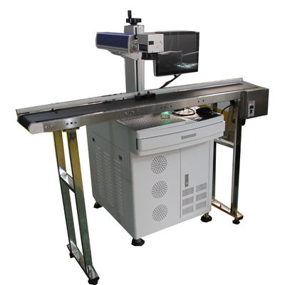 Chine Machine date-heure d'inscription de pièce de laser avec la ceinture de Convery, équipement d'inscription en métal fournisseur