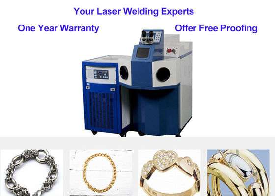 Chine Une machine de soudure de tache laser de garantie d'an soudeuse de laser de bijoux de 400 watts fournisseur
