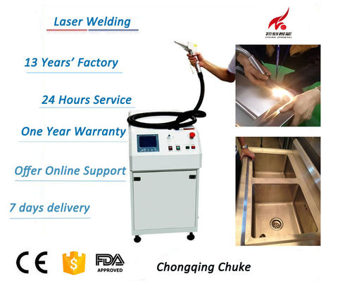 Chine Appareil à souder d'acier inoxydable de la CE, machine de soudure de laser d'évier de cuisine fournisseur