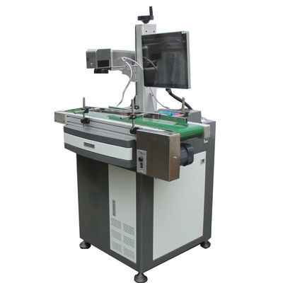 Chine Machine de gravure de laser pour les étiquettes en aluminium, caractère minimum du marqueur 0.15mm de laser de fibre fournisseur