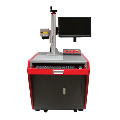 Chine Machine de bureau gravure à l'eau-forte de laser de fibre pour la marque d'oreille, équipement d'inscription de laser fournisseur