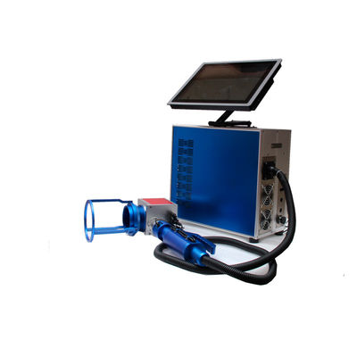 Chine Petit équipement bleu gravure à l'eau-forte de laser de la couleur 30w, machine de gravure de laser en métal fournisseur